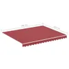 vidaXL Toile de store rouge bourgogne 3x2,5 m Voir les images du produit 6