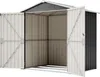 Metalen gereedschapsschuur 142 x 185 cm met metalen Productafbeelding-voorbeeld 11