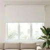 Store enrouleur Protection UV Blanc 120 x 140 cm Polyester Voir les images du produit 3