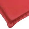 vidaXL Coussin pour bain de soleil rouge 200x70x3 cm tissu Voir les images du produit 5