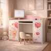 Happy Babies Scrivania per bambini 125x89x60 Piccola Anteprima dell’immagine prodotto 4