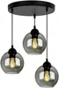 Deckenlampe Pendellampe Kugel Schwarz (N100-ER3) Produktbild-Vorschau 1