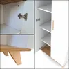 Szafa 80 cm OSLO Biała Mat / Dąb Wotan 2 Drzwi Pojemna Podgląd zdjęcia produktu 13