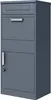 Toboli Paketkasten Anthrazit 500 x 370 x 1120 mm, Paketbox Produktbild-Vorschau 4