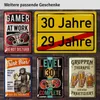 Blechschild 30 Schild Geburtstag, 30 JAHRE LEGENDE, Produktbild-Vorschau 6