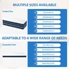 DEWINNER Matelas Pliant Triple,120x195x15cm, Matelas Voir les images du produit 8