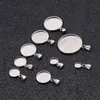 Set di vassoi per cabochon, montature rotonde, 20 pezzi, Anteprima dell’immagine prodotto 9