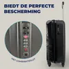MuchoWow® Koffer Handgepäck Trolley Rollkoffer Kleine Produktbild-Vorschau 3