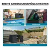 Box na odpadky Wiltec na dva koše v antracitovej farbe, Náhľad obrázku produktu 5