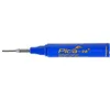 A blue marker with a silver tip is shown against a white background. Produktbild-Vorschau