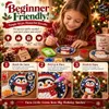 Diamond Painting Weihnachtsanhänger 12 Stück - DIY Produktbild-Vorschau 4