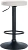 2er Set Barhocker Ponte Kunstleder schwarz weiß Produktbild-Vorschau 3