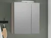 Badezimmer Badmöbel Set 4 VENEZIA kaschmir Spiegelschrank Produktbild-Vorschau 5