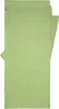A flat lay of a green travel sheet. Produktbild-Vorschau