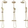 rea Duschgarnitur Thermostat PAROT BRUSHED GOLD 1.2 m Produktbild-Vorschau 3