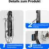 Wiltec supporto da parete per bicicletta 11,8 x 63,8 x 58,3 Anteprima dell’immagine prodotto 15