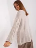 Badu Lange Pullover Clafleur beige Universal Produktbild-Vorschau 2