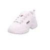 A white Fila sneaker is shown against a white background. Anteprima dell’immagine prodotto