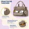 Wickeltasche geräumige Reise-Wickeltasche, Wickeltasche, ( Produktbild-Vorschau 6