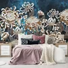 Selbstklebende Folie Fototapete - Sea Flowers 294x210 cm Produktbild-Vorschau 2