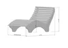 Holzliege Wellenliege Waldsofa Relaxliege Gartenliege Produktbild-Vorschau 7