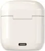 A white charging case for wireless earbuds. Voir les images du produit