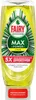 A bottle of Fairy Max Power dish soap with lemon scent. Produktbild-Vorschau