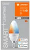 The image shows the packaging of a smart LED light bulb. Produktbild-Vorschau