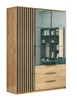 Szafa Sorento craft złoty, styl loftowy - 150 x 61 x 215 cm Podgląd zdjęcia produktu 1