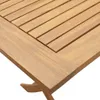 vidaXL Skladací záhradný stôl 120x70x75 cm z masívneho Náhľad obrázku produktu 14