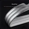 40x Parusia Kleiderbügel silber,  42cm breit, 1cm stark, Produktbild-Vorschau 3
