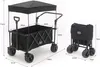AXI SB221 Faltbarer Bollerwagen mit Dach in Schwarz | Produktbild-Vorschau 6