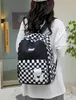 Schulrucksack für Teenager - Ab 4 Klasse - Karo-Muster Produktbild-Vorschau 3