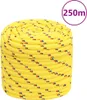 vidaXL Bootsseil Gelb 16 mm 250 m Polypropylen Produktbild-Vorschau 6