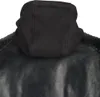 Veste de moto en cuir Segura Dorian 2, noire, XL Voir les images du produit 5
