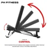 PH Fitness Verstellbare Trainingsbank – Profi Hantelbank Produktbild-Vorschau 2