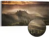 DEQORI Hybrid Leinwand Bild 60x30 cm 'Morgenlicht Zauber' Produktbild-Vorschau 1