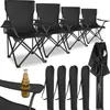 tectake® Set Campingstuhl Gil 80 x 48 x 84,5 cm Produktbild-Vorschau 7