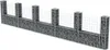 vidaXL Gabionový koš U-Form Steel 570 × 20 × 100 cm Náhled obrázku produktu 2