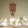 Wandklok met kuukelalarm, Scandinavische vintage stijl, Productafbeelding-voorbeeld 5