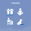 EVEREST FITNESS Balancekissen - Luftkissen mit 33 cm Produktbild-Vorschau 6