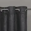Gerster Ösenschal uni, Thermo Blackout 145 cm x 245 cm, Produktbild-Vorschau 3