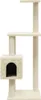 vidaXL Arbre à chat avec colonnes à griffer en sisal Crème Voir les images du produit 9