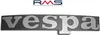 RMS Emblem / Schriftzug " vespa " schwarz hinterlegt Produktbild-Vorschau 1