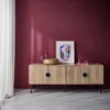 sweeek - TV-Möbel mit geriffeltem Holzdekor 160 cm - Produktbild-Vorschau 7