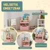 Étagère pour enfants HOMCOM avec tiroir, 3 compartiments Voir les images du produit 7