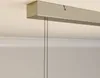 Lindby LED-Hängelampe Auron, nickelfarben, Metall, dimmbar Produktbild-Vorschau 5