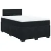 The Living Store Boxspringbett mit Matratze Schwarz 120x190 Produktbild-Vorschau 4