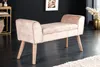 Invicta Interior SCARLETT Sitzbank, Samt beige, 90x56x30 Produktbild-Vorschau 3