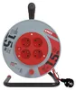 Prodlužovací kabel na bubnu 15 m / 4 zásuvky / červený / PVC / 230 V / 1 mm2 Podgląd zdjęcia produktu